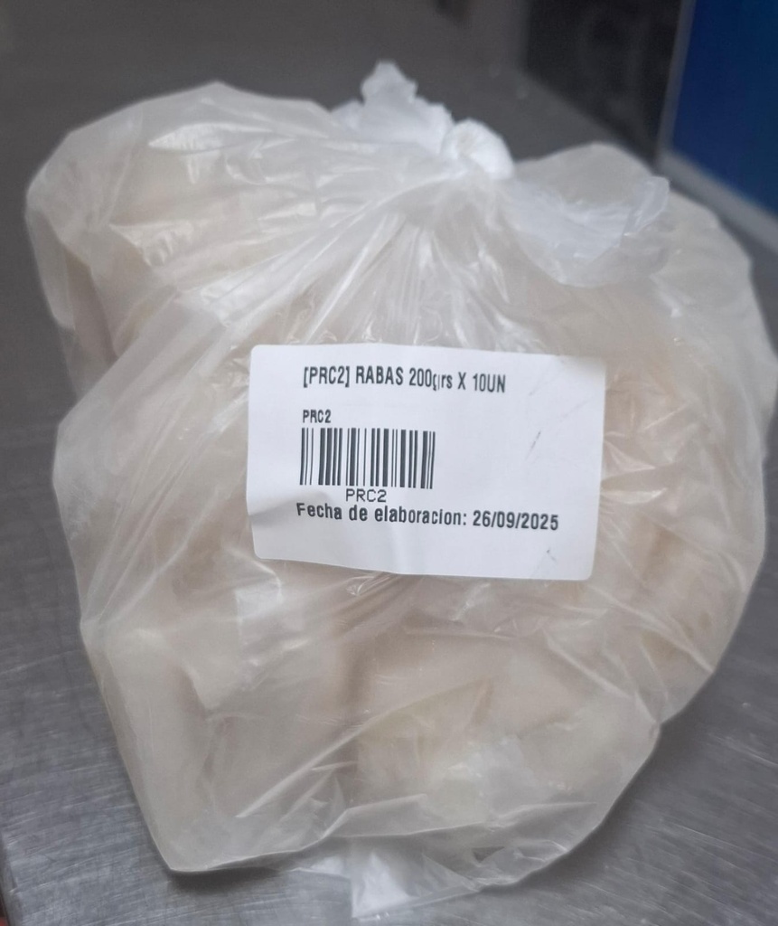 RABAS 200grs X 10UN 